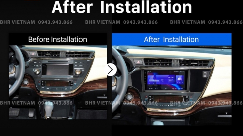 Màn hình DVD Android xe Toyota Avalon 2013 - 2018 | Fujitech 